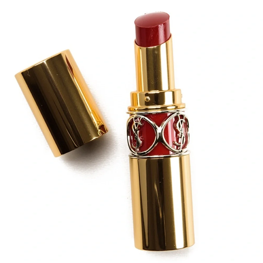 YSL Rouge Volupte Shine Lipstick in Shade #80 Full Size NIB